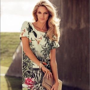 H&M Tropical Shift Dress
